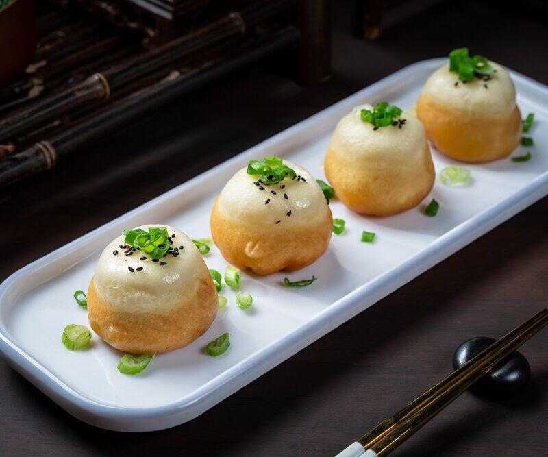 P2 Chicken Pan Fried Buns(4 pcs)